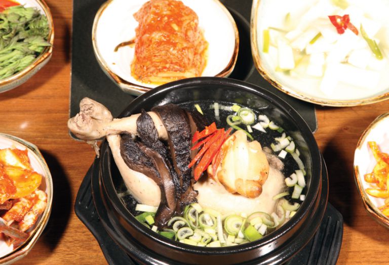 능이버섯삼계탕