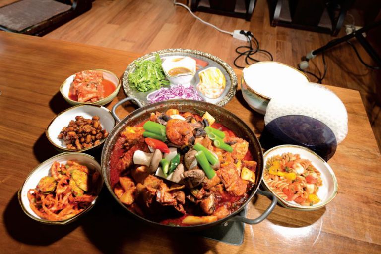 능이버섯닭볶음탕