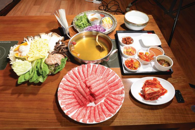 버섯소고기샤브샤브